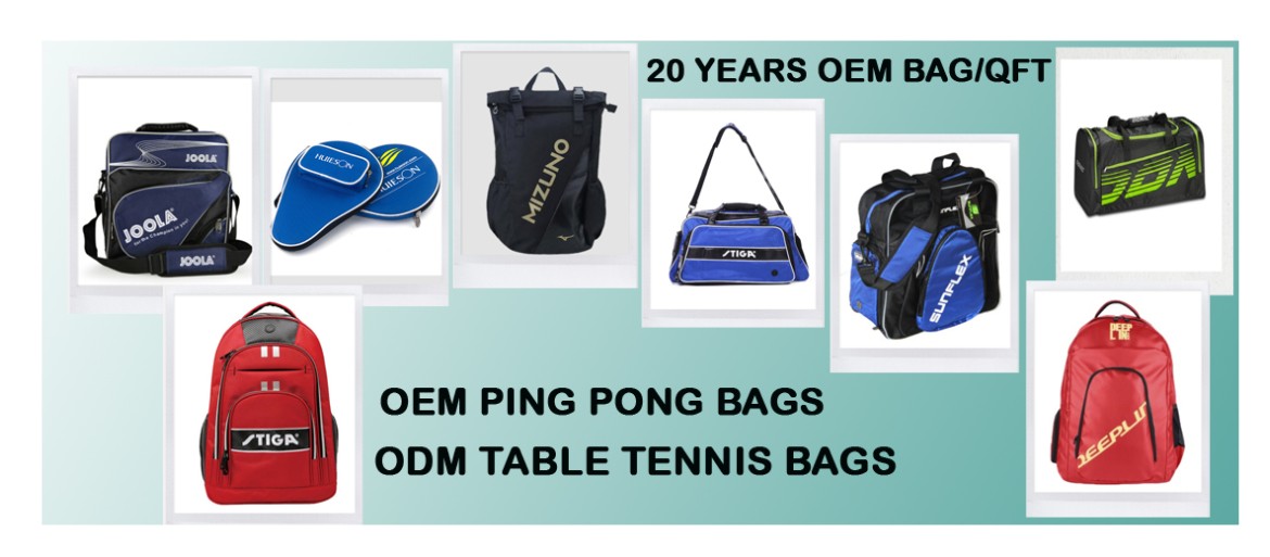 OEM ODM PING PONG BAG OEM TABLE TENNIS BAGS QFT