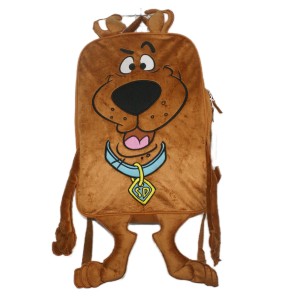 Dog plush backpack&qft