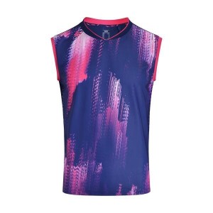 badminton sleeveless top OEM QFT